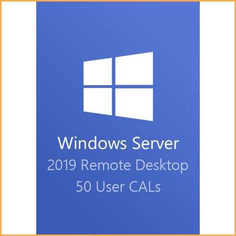 Windows Server 2019 Remote Desktop - 50 User CALs