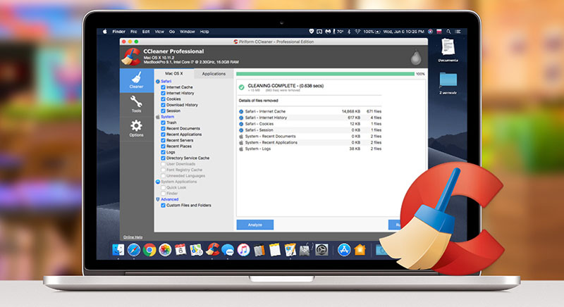 Ccleaner Professional 1 Mac / 1 Year  CD-Key